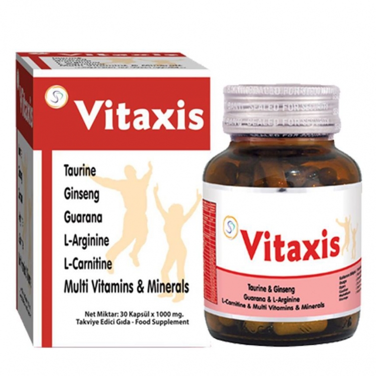 Vitaxis For Men ve Women Kapsül x